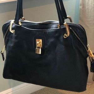 Marc Jacobs Paradise Rio black leather handbag